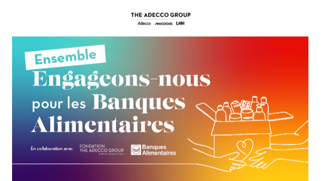 Ensemble, engageons nous pour les Banques Alimentaires