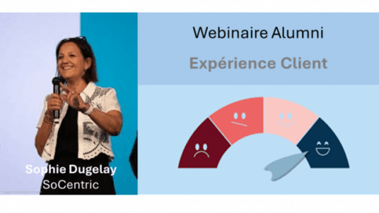 A vos agendas ! Jeudi 16 octobre : Webinaire sur l'expérience Client avec Sophie Dugelay